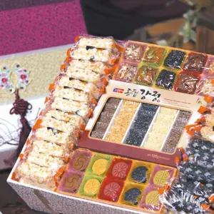 꽃바구니 1호한과 전통과자 세트 선물 셋트 선물용