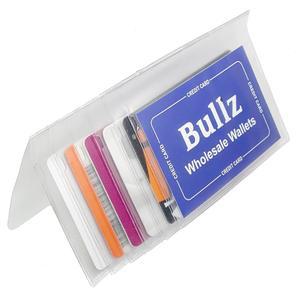 긴 지갑용 헤비 듀티 비닐 비서 삽입물 Bullz 세트 - 6페이지(2개 세트)