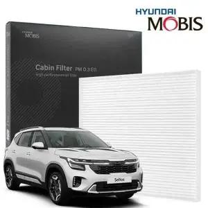 현대비스 F3Z3Q4K7 더뉴셀토스 에어컨필터 PM0.3 E11