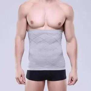 남자 코듀로이 허리 복대 밴드 군살 보정 남성 복대