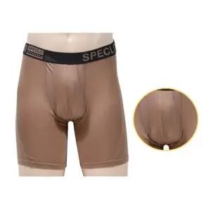 에어로쿨 Y라인 남성 롱드로즈 팬티 - 브라운 팬티