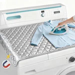 Sukh 1Pcs 마그네틱 다림질 매트 담요 - 접이식 휴대용 보드 내열성 양면 사용 여행 사무실 학생 기숙사