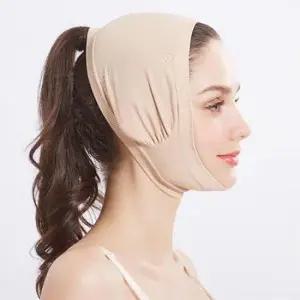 턱 얼굴 살 관리 동안 얼굴 라인 만드는 리프팅 밴드