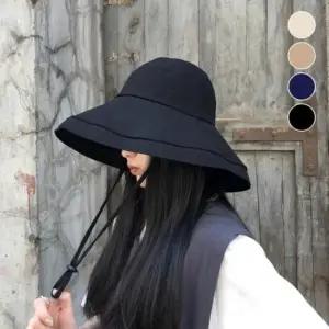 [패션] 여성모자 여름모자 넓은챙 나들이 버킷햇 ELM-211