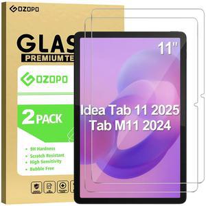 Lenovo Tab M11 2024 / 디어 탭 2025 11인치, 9H 강화 유리 필름, 긁힘 방지, 기포 없음 [2팩]