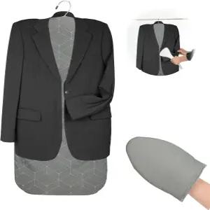 다림질 장갑이 달린 옷용 스티머 보드 35인치 17.5인치 걸이 다리미 패드 찌는 스팀 스탠드