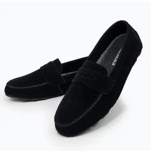 심플 남자 누벅 로퍼 남성 단화 패션화 캐주얼