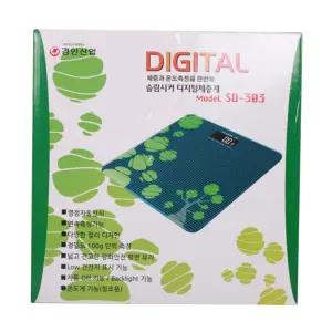 슬림시커 디지털 체중계 SD-303 랜덤 발송 전자 몸무게 측정기 체중