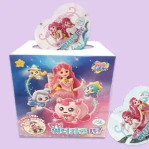 캐치 티니핑 5 랜덤 워터키링 1탄 1박스 24개입 반짝이 스팽글 키링 악세사리