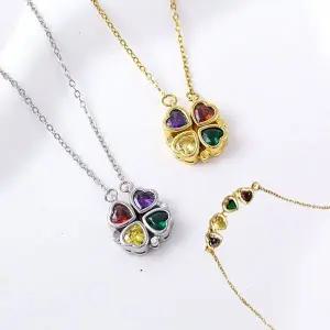 [셀러에이드]두가지 스타일로 착용가능한 써지컬스틸 목걸이 3컬러