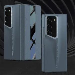 유니커블 갤럭시Z폴드6 블레이드 전면 풀커버 플립 가죽 케이스