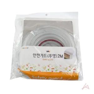 안전가드투명2M 아기모서리보호대 쿠션 코너스티커 주차장 보호 책상 체육관벽 코너 기둥 어린이집용품 집