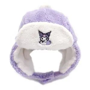 쿠로미 큐티하트 부클 공군모(855278 528534)패션자 털자 귀달이자 달이 공군 덮개자 방한자 겨울용자 이자