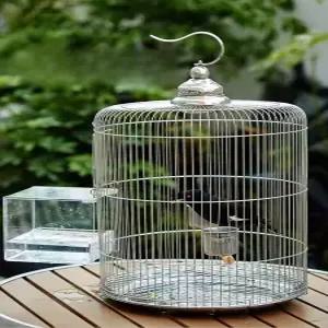 대형 새장 스텐 케이지 모란 앵무새 이동식