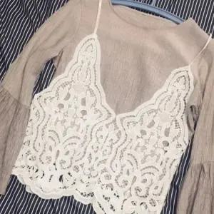 니트 여성 레이스 뷔스티에 조끼 빅사이즈 오버핏