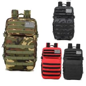 캠핑백팩 빅사이즈 백팩 밀리터리 대용량 헬스크로스핏가방 45L