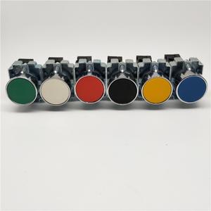 호환 순간 푸시 버튼 스위치 22mm 10A/240V 원형 소형 평면 패널 NC/NO XB2-BA31 ZB2-BE101C 102C