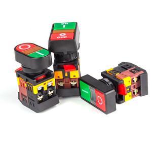 호환 22mm/25mm/30mm APBB-22/AS22/PPBB-30 on/Off 시작 정지 푸시 버튼 스위치 10A/660V 자체 재설정/순간