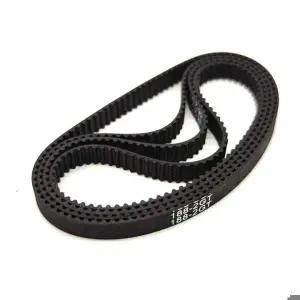 호환  폐쇄 루프 GT2 타이밍 벨트 무한 188mm 길이 94 톱니 6mm 너비 3D 프린터 188-2gt-6