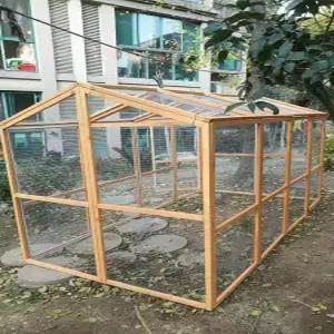 조립식 닭장 새 병아리 거위 닭 토끼 시골 주택 오리