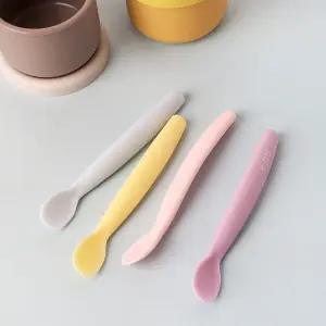 일사랑  이유식스푼1P 아기숟가락 초기 유아 실리콘 유아식