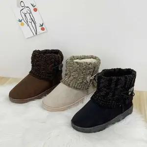 여성 데일리 슈즈 방한 겨울 부츠 앵클 캐주얼 패션