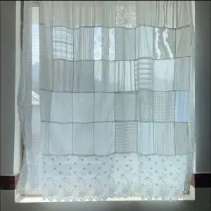 조각보 커튼 여름커튼 모시 침실커튼 창문 커텐 주방