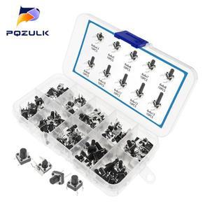 호환 촉각 푸시 단추 스위치  SMD DIP  마이크로 6x6 키  ON/OFF  아두이노용 10 모델  4.3-13mm