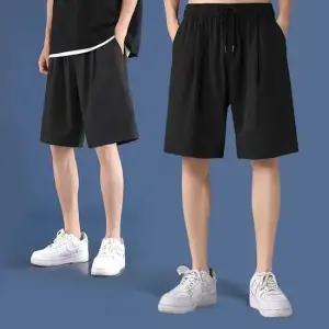 여자 남자 공용 트레이닝 5부 반바지 홈웨어