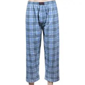 체크 부드러운 양면 마 다양한 ZF 남성 순면 파자마 패턴