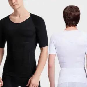 남자 정장 이너핏 몸매 보정 반팔티 똥배 압박 속옷