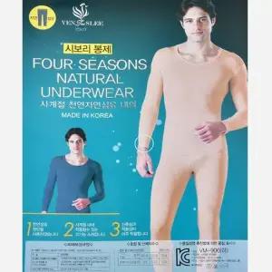 하의 (피엔알)시보리 봉제 사계절 내의 남성 자연섬유 ZF