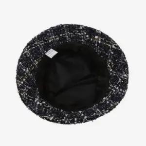 [패션] 와이어챙 여성 벙거지 모자 버킷햇 체크 벙거지모자