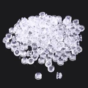 [패션] 햄버거 실리콘 귀걸이 클러치 5mm 1000개 1팩