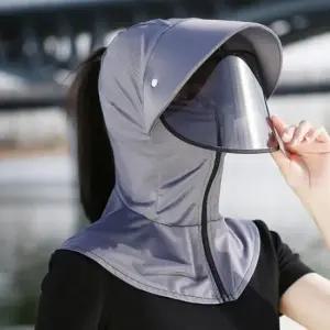 [패션] 풀커버 썬바이저 얼굴 햇빛가리개 썬캡 모자선가드