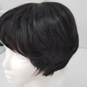 [패션] 남성 자연스러운 짧은머리 통가발 중장년 노인용 가발