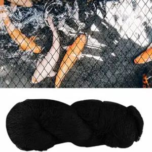 연못 그물 25 x 49피트 나뭇잎용 코이 덮개 헤비 듀티 풀 보호 새와 고양이로부터 물고기를 그물망