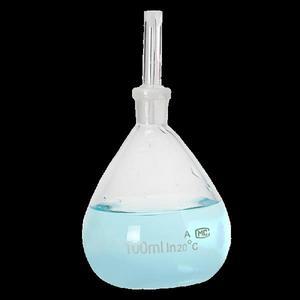 실험실 유리 비중력계 병 피크노미터, 5ml, 10ml, 1 개