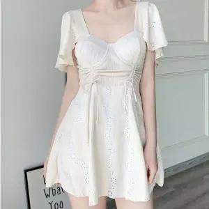 [셀러에이드]페어리 펀칭 레이스 원피스 수영복 여름 비치웨어 일