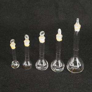 5/10/20/25/50/200/500/1000/20000ml 클래스 A 붕규산 유리 실험실 클리어 체적 플라스크 (헤드 스톱퍼 포