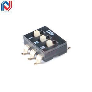 호환 슬라이드 유형 SMT SMD Dip 스위치 토글 2.54mm 2Row 4Pin 2 위치/8 핀 4 위치/16Pin 8 검정색 금도금