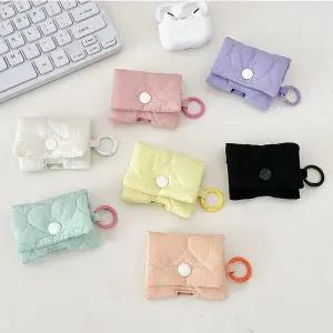 [셀러에이드]에어팟 파우치 이어폰 케이스 가방 고리 키링 보관함