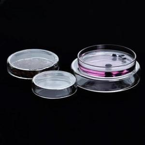 유리 페트리 접시 60mm/75mm/90mm/100mm/120mm/150mm/180mm/200mm 세포 배양 실험실 용품에 저렴한 고붕규