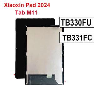 레노버 탭 M11 TB330FU TB331FC Xiaoxin 패드 2024 태블릿 LCD 디스플레이 터치 스크린 패널 센서 디지타이