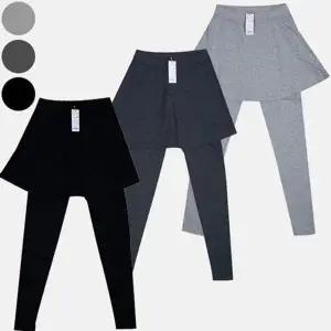 [JHQSXZ81_51IB]여성 9부 플레어 치마 레깅스 0881nk GWM (29477450A)