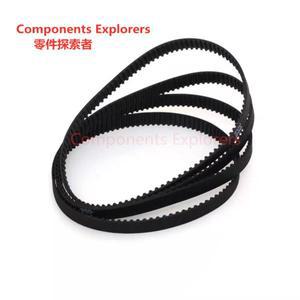 2GT 타이밍 벨트 길이 300 302 308 320 330 336 340 348 350 358 360mm 폭 3.5/6/9mm GT2 풀리 용 폐쇄 루