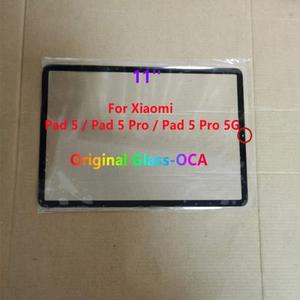 고품질 유리 + OCA  11'' Xiaomi Pad 5 / Pro 5G XIAOMI MI PAD 터치 스크린 전면 커버 렌즈 LCD 외부 패널