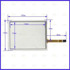ZhiYuSun M8017A 8 인치 183x140mm 4 와이어 저항 터치 스크린 패널 디지타이저 GPS 자동차, 이것은 호환