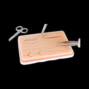 의대생 훈련 키트 실리콘 피부 패드 외과 상처 실습 시뮬레이션 봉합 외상 인간 모델