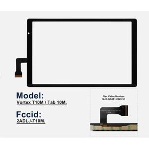 10.1 8 Vortex Tab 10 T10M Pro Plus 태블릿 터치 스크린 탭 8 외부 화면 용량 성 디지타이저 센서 교체